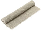 Tapis de bain Elly en coton uni coloris Lin 54x110 - Vivaraise