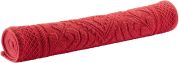 Tapis de bain Enzo en coton uni brique 54x110 - Vivaraise