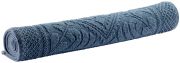Tapis de bain Enzo en coton uni tempête 54x110 - Vivaraise