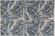 Tapis outdoor Amara en polypropylène/polyester coloris Pétrole 160x230 - Vivaraise