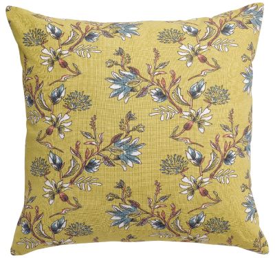 Coussin Porto coton curry 60x60 - Winkler