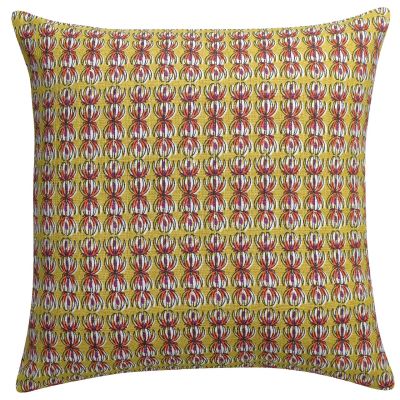 Coussin Pulin coton curry 45x45 - Winkler
