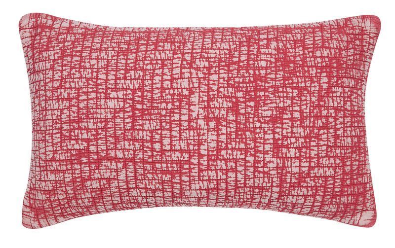 Coussin Sadi rouge coton 30x50 - Winkler