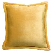 Coussin Tender polyester polyester curry 50x50 - Winkler