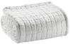 Couvre-lit stonewashed Swami coton blanc 240x260
