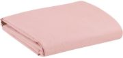 Drap housse Noche uni percale coloris Rose blush 180x200 - Winkler