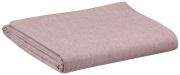 Drap plat Moony coton peigné uni lie de vin 240x300 - Winkler