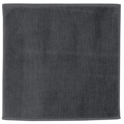 Essuie-mains Cali gris ombre coton éponge 50x50 - Winkler