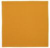 Lot de 2 serviettes de table Delia coton recyclé coloris Tournesol 41x41