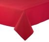 Nappe uni Delia en coton recyclé coloris Tango 170x170