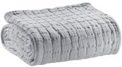 Plaid Swami coton stonewashed perle 130x200 - Winkler