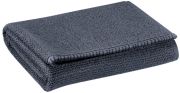 Serviette de toilette Bora gris ombre coton 100x50 - Winkler