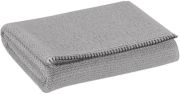 Serviette de toilette Bora gris perle coton 100x50 - Winkler