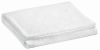 Serviette de toilette uni Bora en coton coloris Blanc 50x100