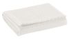 Serviette de toilette uni Bora en coton coloris Blanc neige 100x50