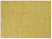 Set de table Canna effet paille tressée coloris Jaune soleil 45x33 - Winkler