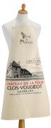 Tablier Vins en coton clos Vougeot écru 72x96 - Winkler