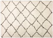 Tapis Casablanca en polypropylène/polyester/jute coloris Beige 120x170 - Winkler