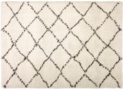 Tapis Casablanca en polypropylène/polyester/jute coloris Beige 120x170 - Winkler