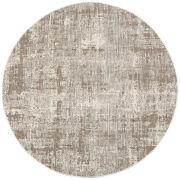 Tapis Catania en polypropylène effet usé naturel rond Ø160 - Winkler