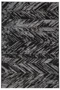 Tapis Evora en polypropylène coloris Noir 120x170 - Winkler