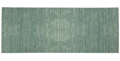 Tapis Fidji acrylique/polyester/coton coloris Vert lichen 200x80 - Winkler
