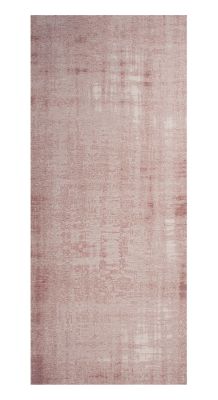 Tapis Grunge acrylique/coton/polyester effet usé coloris Rose blush 80x200 - Winkler