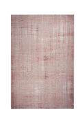 Tapis Grunge acrylique/coton/polyester effet usé coloris rose blush 155x230 - Winkler