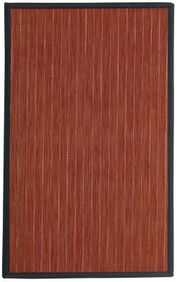 Tapis Manoka PVC tissage jacquard rouge tomette 50x80 - Winkler