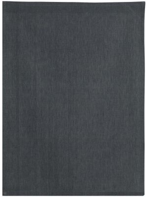 Torchon Jani coton gris anthracite 50x70 - Winkler