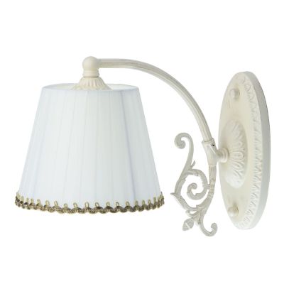 Applique rétro simple métal beige patiné - MW-Light