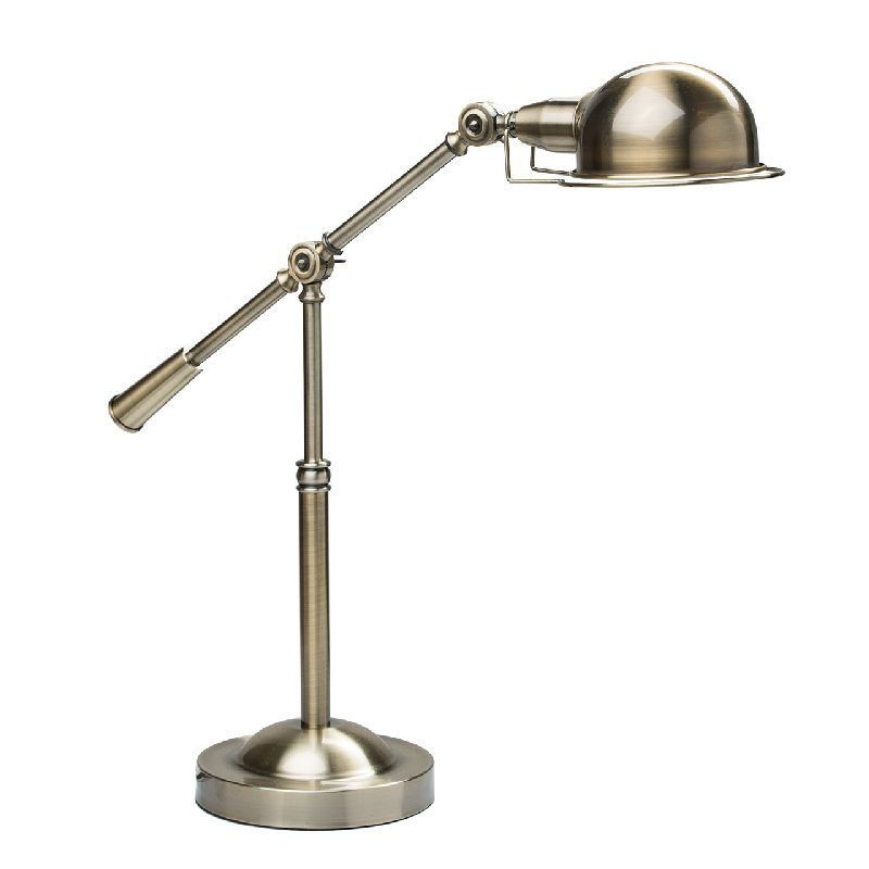 Lampe de bureau métal coloris bronze