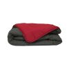 Couette Cocoon hiver en microfibre Gris/Rouge