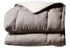 Couette Cocoon hiver en microfibre Taupe/Lin