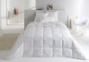 Couette Epure 400 en coton fibre creuse siliconée 200x200