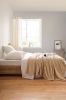 Couverture Dolce en polyester Sable