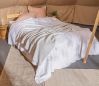 Couvre lit Jaipur en coton Blanc