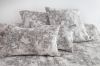 Dessus de lit Albigny jacquard en coton Ebène 230x250
