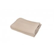 Dessus de lit Matéra en coton stonewashed uni Dune 270x250 - Toison d'Or