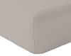 Drap housse Calvi en coton Taupe 160x200/B32