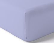 Drap housse Cap Ferret en coton lavé Iris 90x190/B35 - Toison d'Or