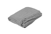 Plaid Brehat coton stonewashed Flanelle 125x180 - Toison d'Or