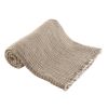 Plaid Estrela coton/laine Muscade 125x180