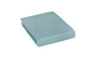 Protège matelas Duo en jersey Tencel uni Lune bleue 120x190 - Toison d'Or