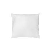 Protège oreiller Cumin molleton coton gratté blanc blanc 60x60 - Toison d'Or