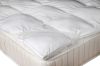 Surmatelas Symphonie en microfibre piquage carreaux + cadre