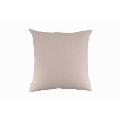 Taie Poppy coton seersucker galet 65x65 - Toison d'Or