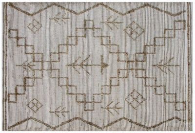 Tapis Altona en chanvre/laine coloris Naturel/Ivoire 160x230 - The Rug Republic