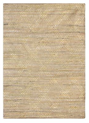 Tapis Amaya en fibres naturelles coloris Beige/naturel 160x230 - The Rug Republic