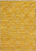 Tapis Amaya en fibres naturelles coloris or 160x230 - The Rug Republic